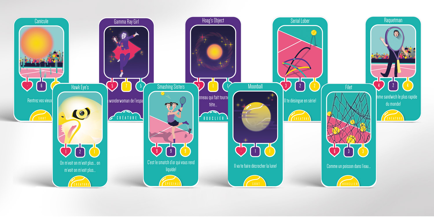 Cartes de jeu space